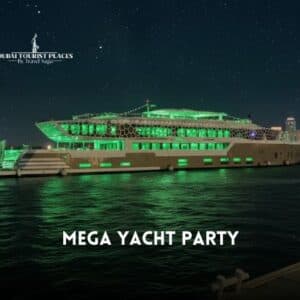 Mega Yacht Party Dubai 2026-27 with dinner, DJ and fireworks