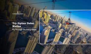 Try Zipline Dubai Marina for thrilling aerial adventures, stunning skyline views, and unforgettable experiences