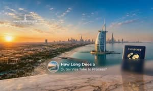 Dubai visa processing time for tourist visa applicants.