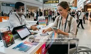 SIM cards and internet in Dubai.