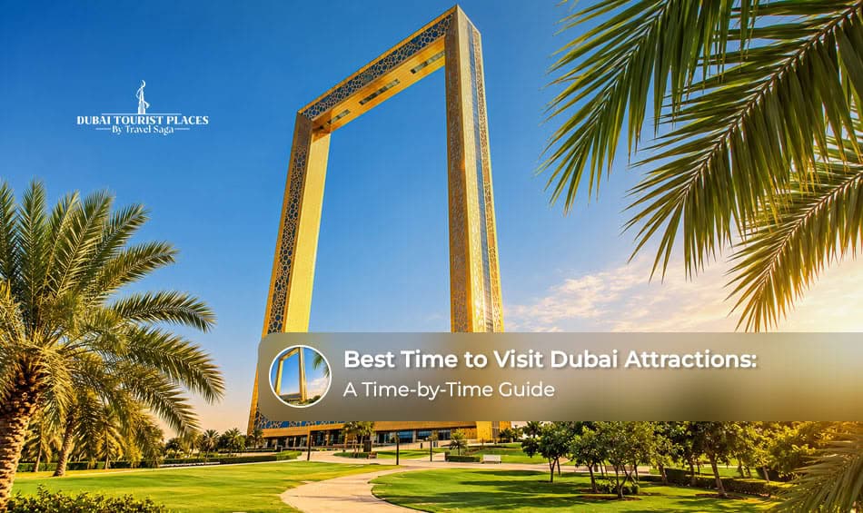 Tourists exploring popular Dubai attractions during pleasant weather and comfortable sightseeing hours.