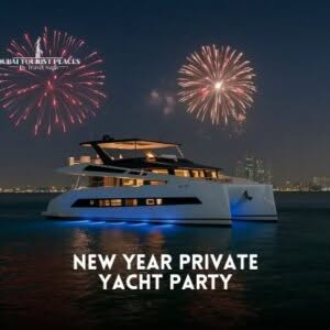 New Year Private Yacht Party Dubai 2026-27 with Atlantis fireworks