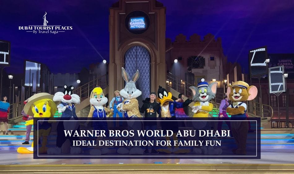 Warner Bros. World Abu Dhabi featuring thrilling rides, family attractions, and immersive entertainment experiences