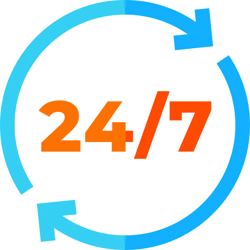 24X7 available