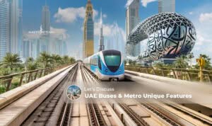 UAE Buses And Metro Unique Features showcasing smart transport, modern facilities, and convenient travel options