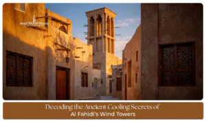 Al Fahidi wind towers traditional architecture in Dubai